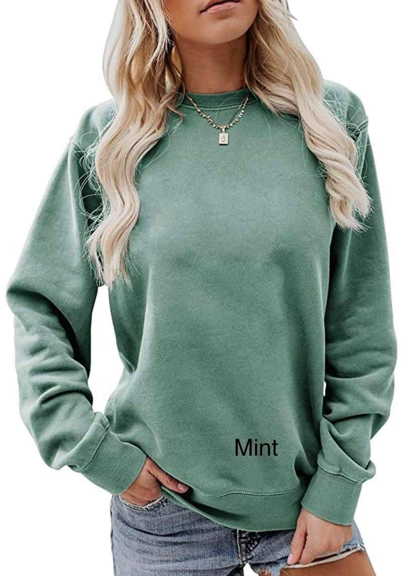 Just Breathe Long Sleeve Pullover - Image 2