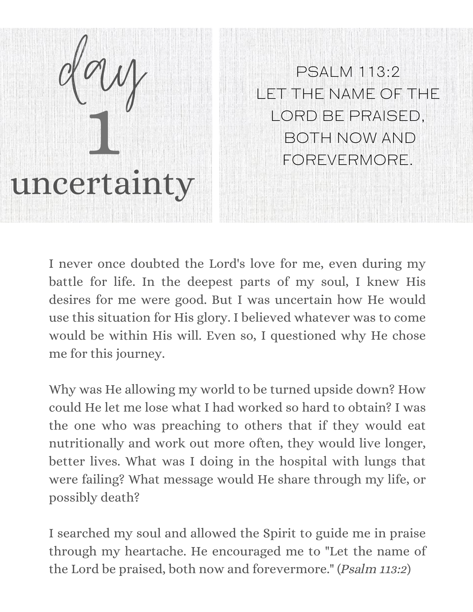 Praise Him Through The Tough Stuff: A 7-Day Devotional - Image 4