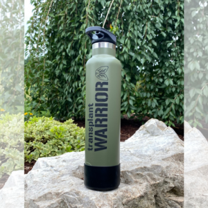Transplant Warrior Water Bottle