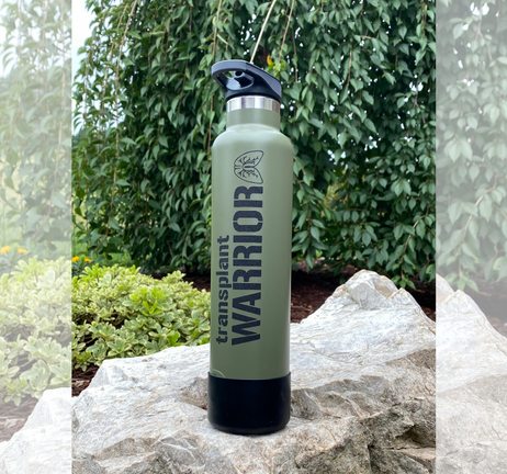 Transplant Warrior Water Bottle