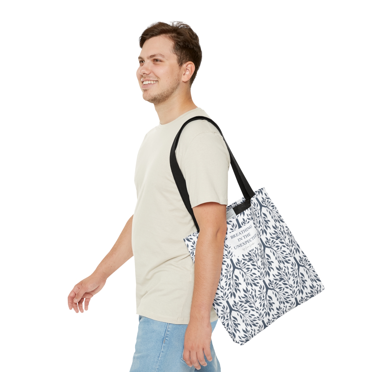 Breathing in the Unexpected Tote Bag (white) - Image 11