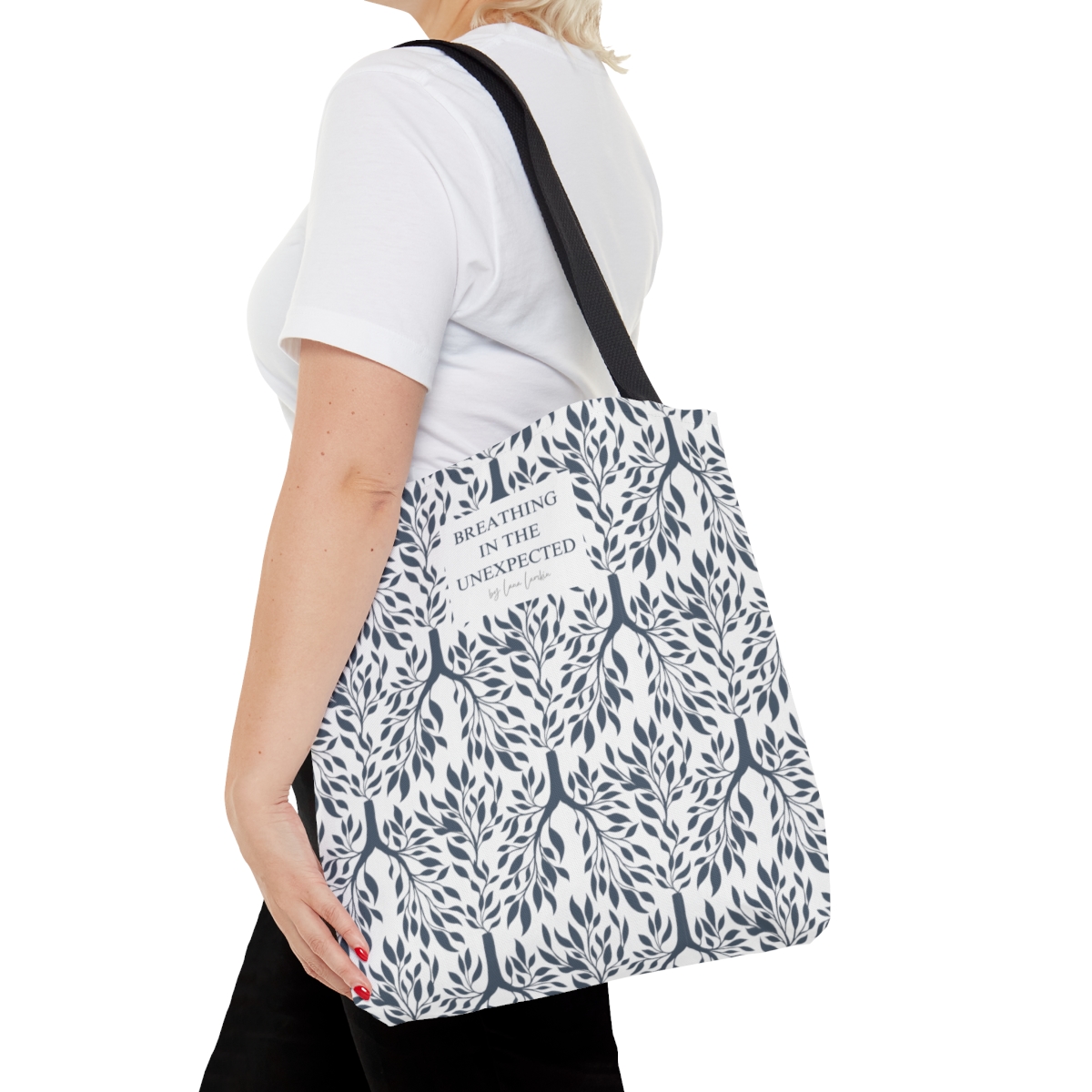 Breathing in the Unexpected Tote Bag (white) - Image 12