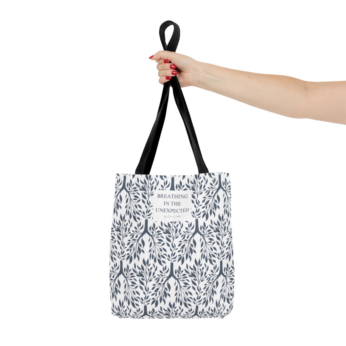 Breathing in the Unexpected Tote Bag (white) - Image 7